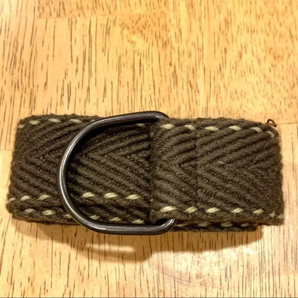Dark Army Green‎ Canvas Belt